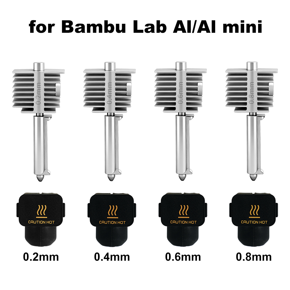 Hotend Assembly - 3D Printing Accessories A1/A1 Mini Integrated