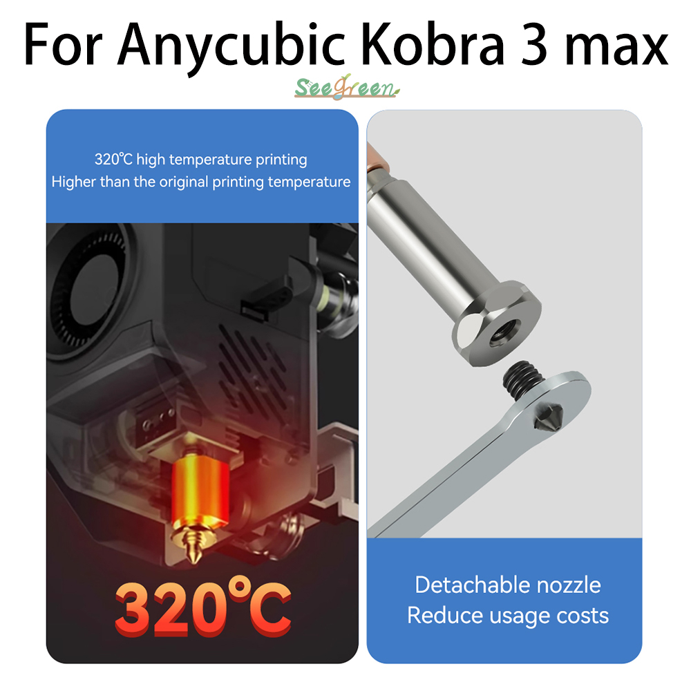 New Upgrade Nozzle For Anycubi - Hotend 0.4Mm review and price