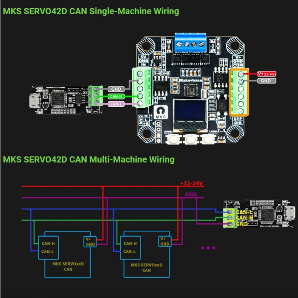 [AC18 Digital]/SERVO42D 40 CAN - Closed Loop Stepper Motor Nema 17 review and price