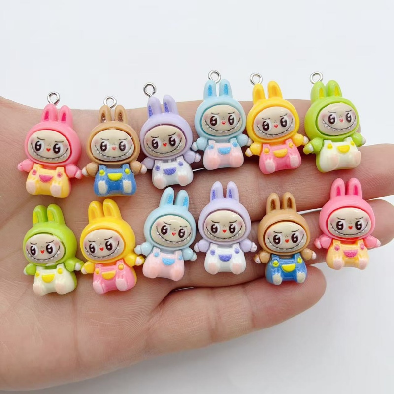 10Pcs Kawaii Rabbit Strawberry - Resin review and price