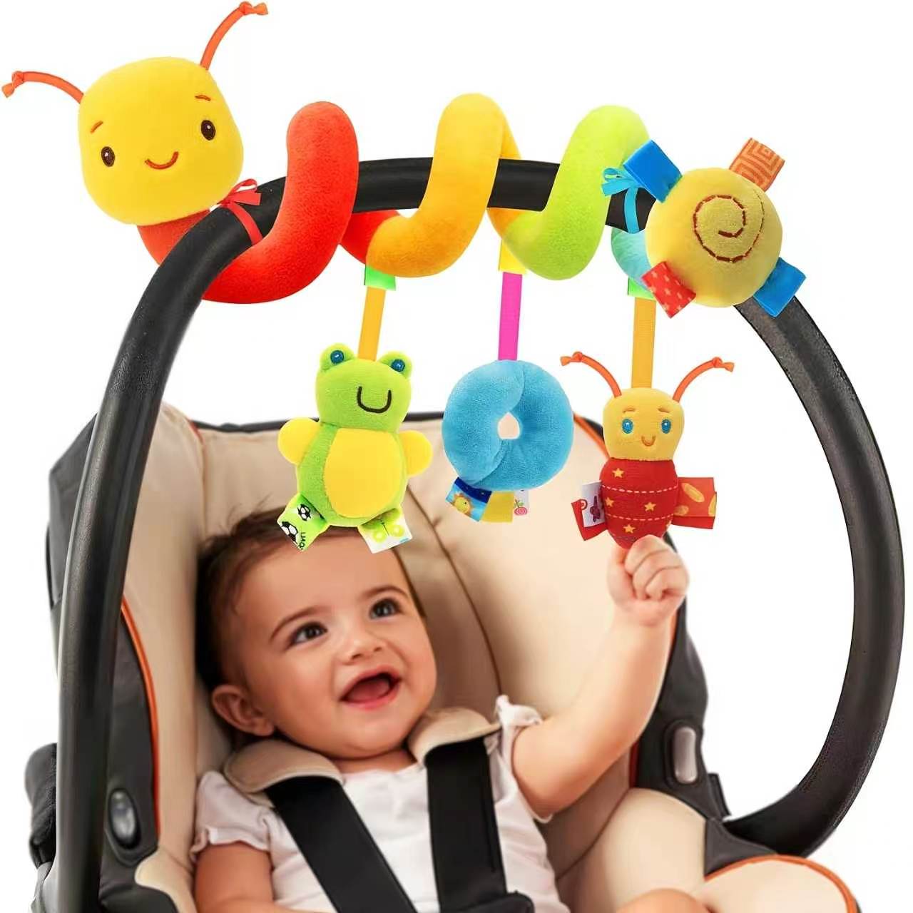 Cute Bee Hanging Toy for Baby  - Carriage Bed review and price