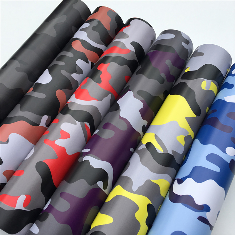 NEW Camouflage Vinyl Wrap Car  - Fep Film review and price