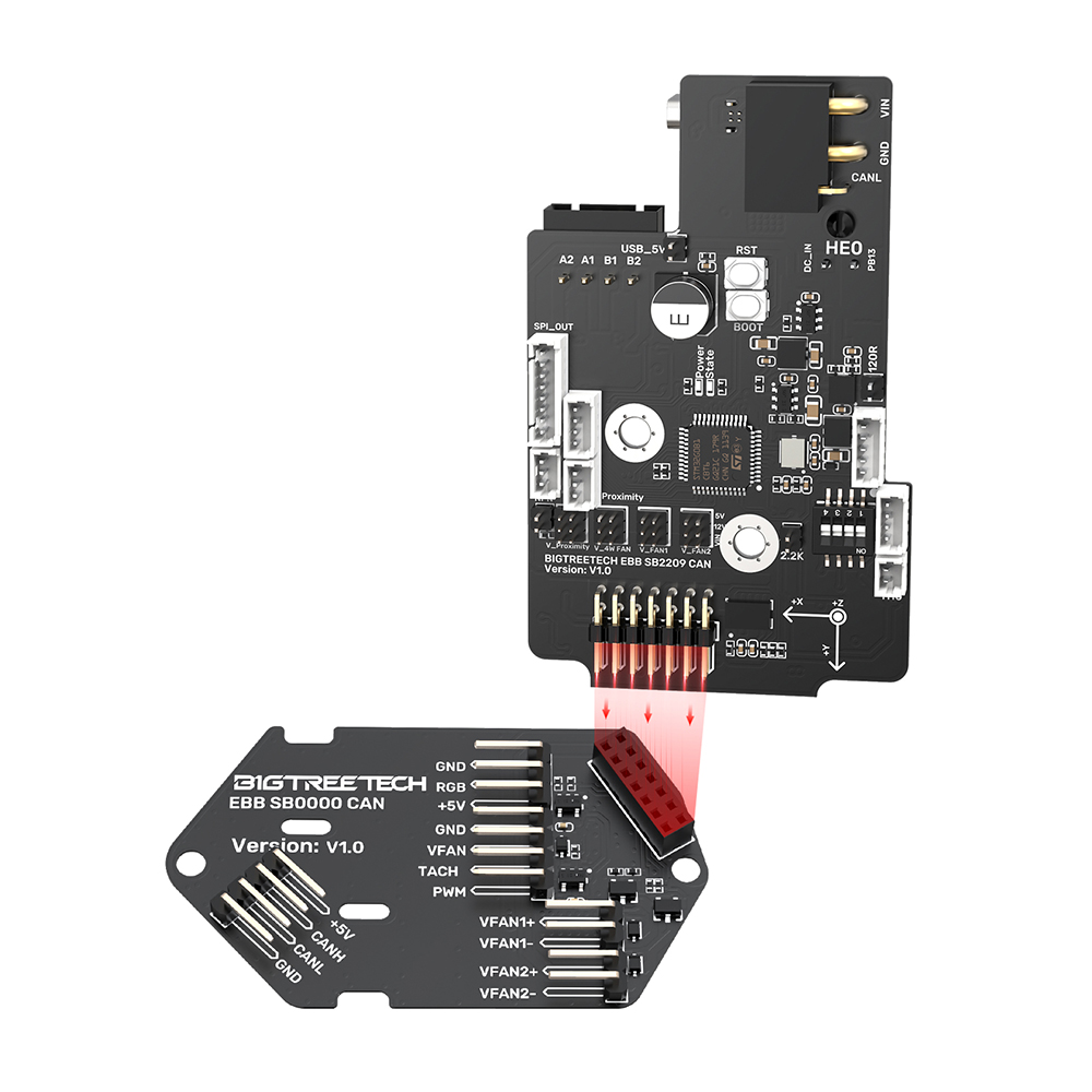 BIGTREETECH EBB SB2209 CAN/USB - Btt Skr Mini review and price