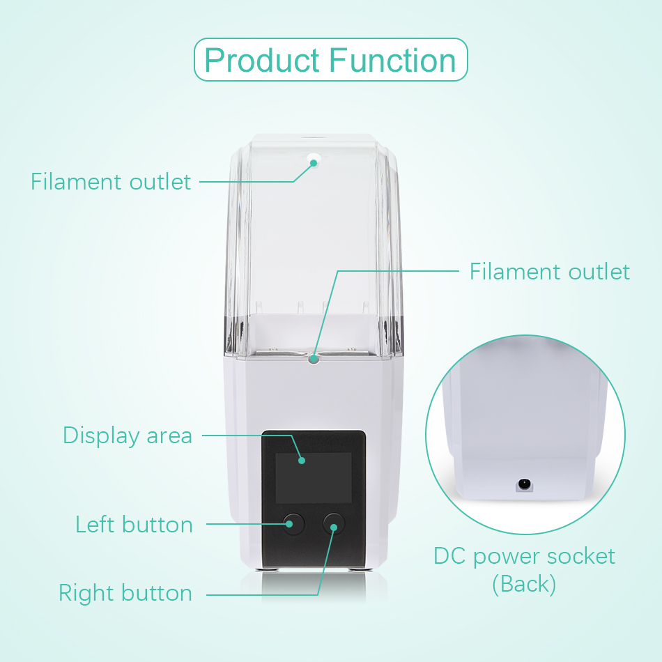 SUNLU Filament Dryer S1 Plus B - Filament 1.75 review and price