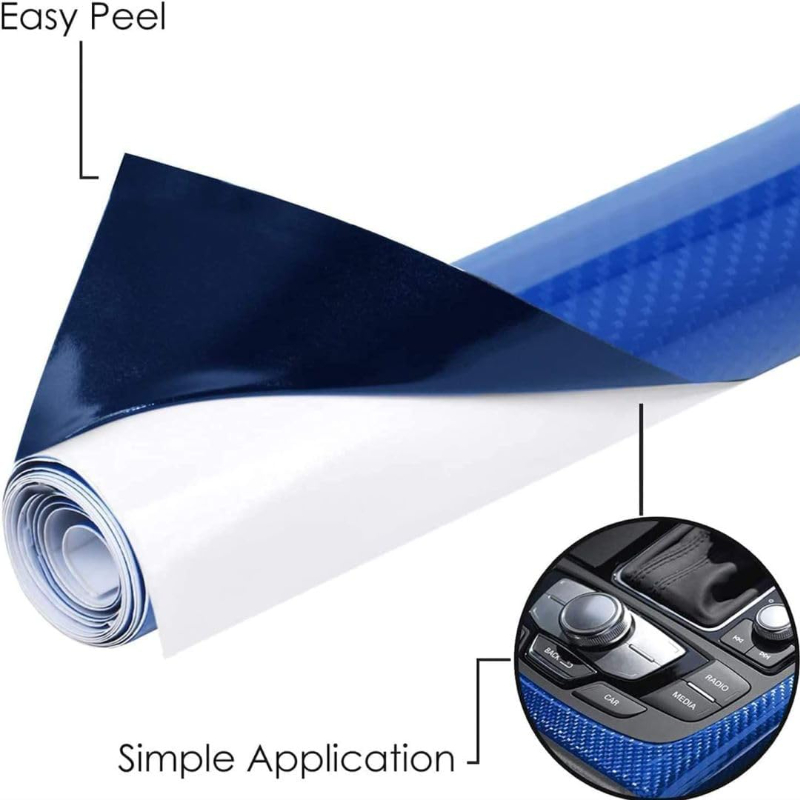 High Glossy 6D Colorful Fiber  - Fep Film review and price
