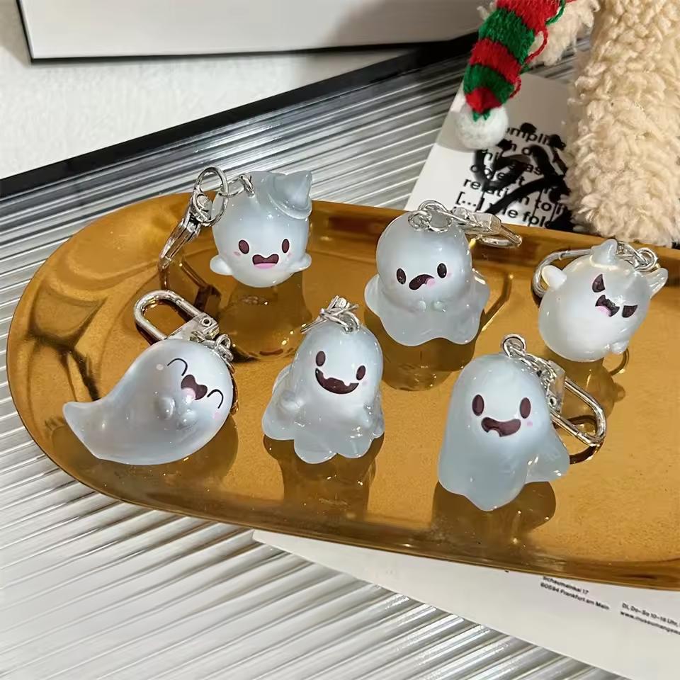 Halloween Jelly Ghost Keychain - Resin review and price